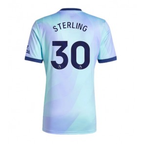 Arsenal Raheem Sterling #30 Rezervni Dres 2024-25 Kratak Rukavima